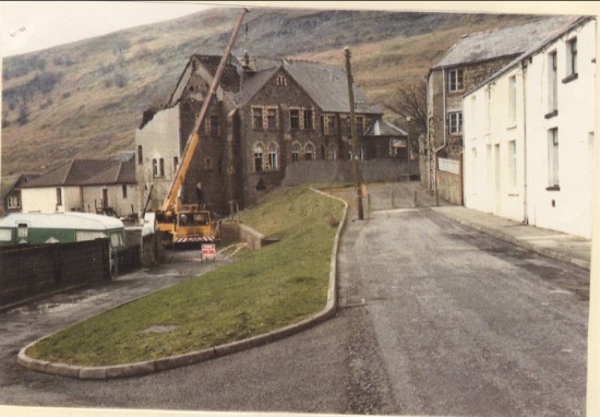 Demolishing Wesleyan Chapel
