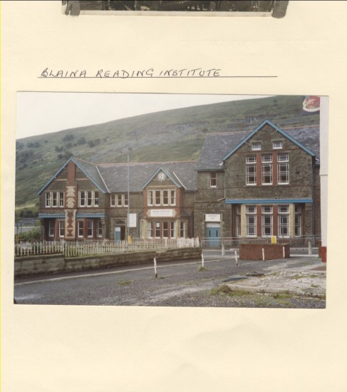 Blaina Reading Institute