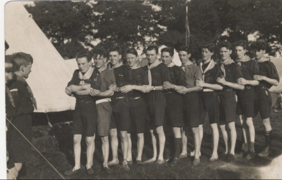 Brynmawr Scouts at Wembley, 1924 Brynmawr Scouts at Wembley, 1924