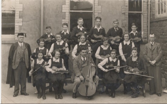 Brynmawr County School Orchestra, 1939 Brynmawr County School Orchestra, 1939