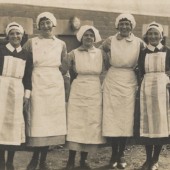 Florence Street (donor's auntie) is the first on the left.  She was working in a fever hospital in the 1930s.