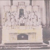 The Altar at St. Mary's R.C. Church, Brynmawr.