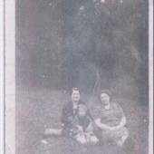 Mrs. Rossi, Mrs. Carini and Marco Carini in about 1940.