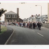 Parade through Brynmawr