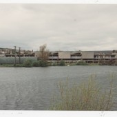 Semtex Factory and pond, Brynmawr