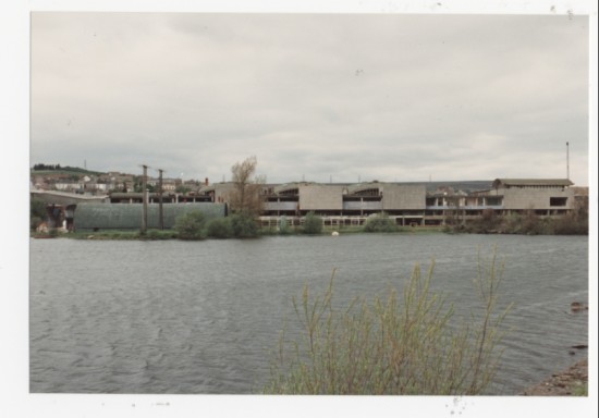 Semtex Factory and pond, Brynmawr Semtex Factory and pond, Brynmawr