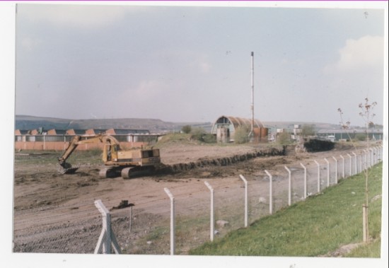 Demolition of Semtex Factory, Brynmawr