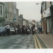 Brynmawr carnival processing through Beaufort Street