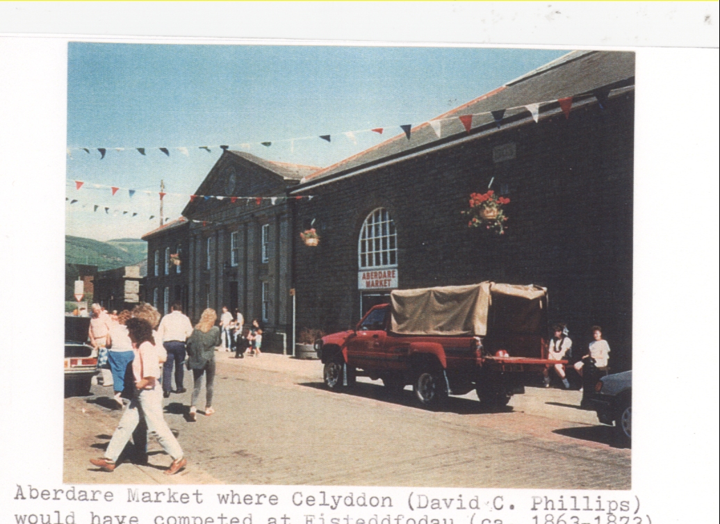 Aberdare Market where Celyddon (David C. Phillips) would have competed