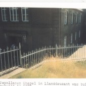Twynllanen Chapel where Morgan and Margaret Lewis and their children lived until going to America.