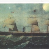 City of Montreal on which David C. Phillips and younger brother Seth sailed from Liverpool to New York City