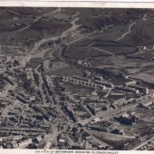 Air View of Brynmawr showing Clydach valley