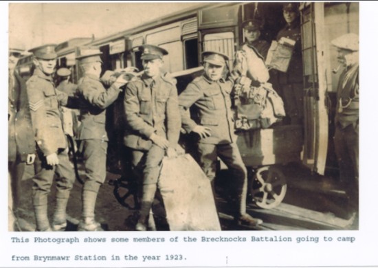 Brecknock Regt., Brynmawr Soldiers