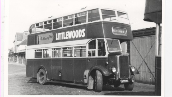 Griffin's Bus, 1950