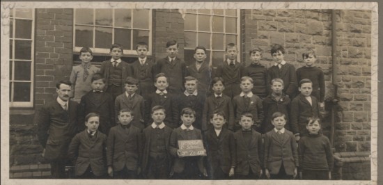 Standard 7 Brynmawr County School, 1920 Standard 7 Brynmawr County School, 1920