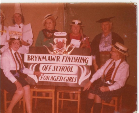 Brynmawr 'Finishing Off School' for Aged Girls