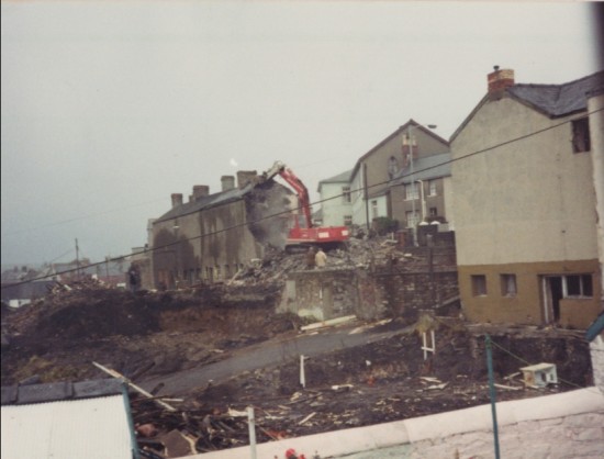 Demolition of Orchard Street Primitive Methodists Chapel, 1972 or 1973 Demolition of Orchard Street Primitive Methodists Chapel, 1972 or 1973