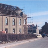 Demolition of Bailey Street Congregational chapel, 1978