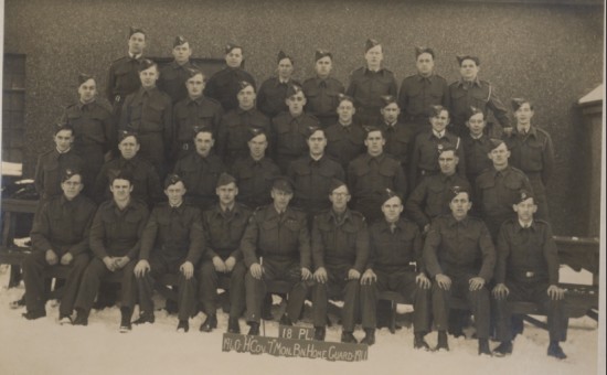 H.Coy.Brynmawr Home Guard 18.Plot