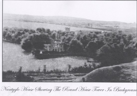 Nantyglo House Showing the Round House Tower