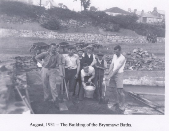 Building of the Brynmawr Baths