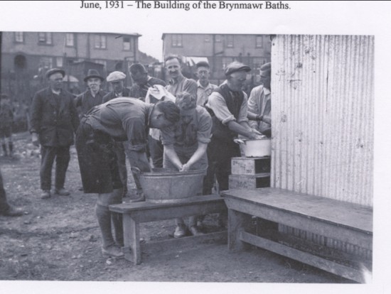 Building of Brynmawr Baths