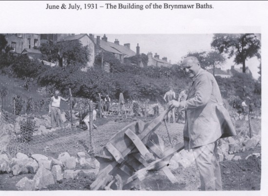 Building of the Brynmawr Baths