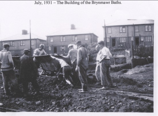 Building of the Brynmawr Baths