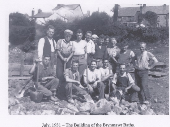Building of the Brynmawr Baths