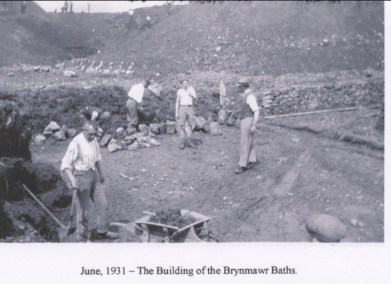 Building of the Brynmawr Baths