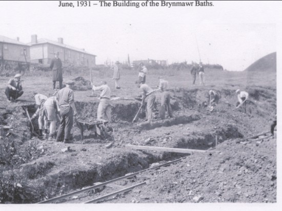 Building of the Brynmawr Baths