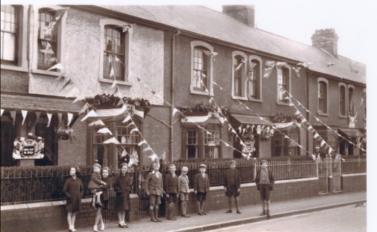Greenland Road during Jubilee of George V, 1935