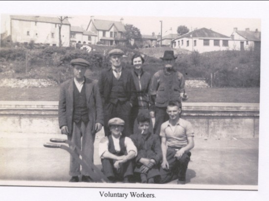Brynmawr Baths Voluntary Workers