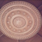 Hermon Chapel ceiling rose