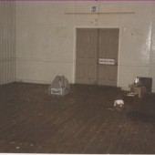 Interior of Old Ambulance Hall Well St., Brynmawr