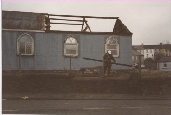 Demolistion Of Old Ambulance Hall,Brynmawr