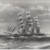 Clipper Ship 'Crawshay Bailey'.
