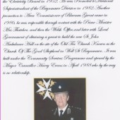 Area Commissioner Blaenau Gwent Mr Mervyn.F.Evans