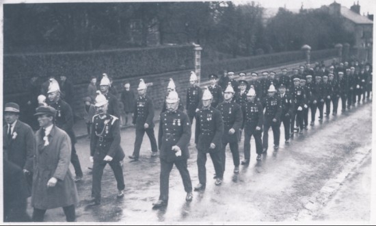 Armistice Parade Brynmawr.King St., Armistice Parade Brynmawr.King St.,