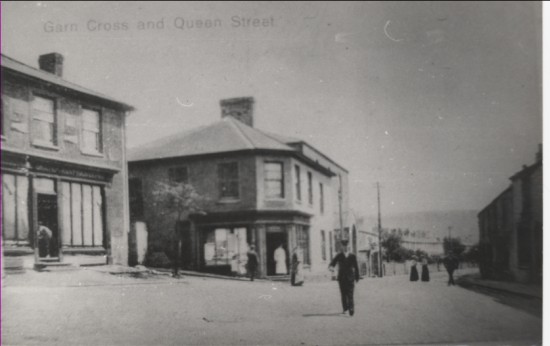 Garn Cross and Queen St., Nantyglo Garn Cross and Queen St., Nantyglo
