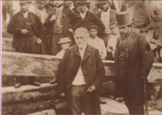 Crawshay Bailey launching a ship