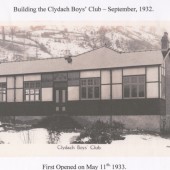 Opening of Clydach Boys Club 11thMay.1933