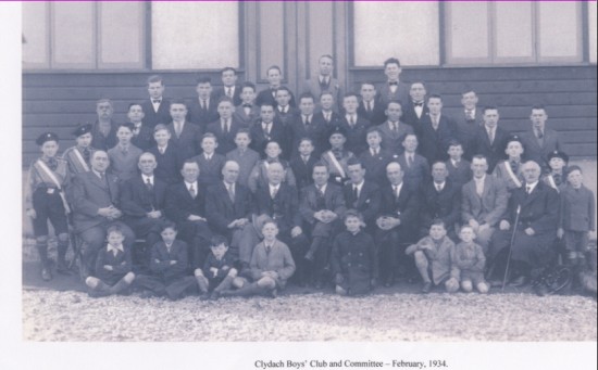 Clydach Boys and Committee members