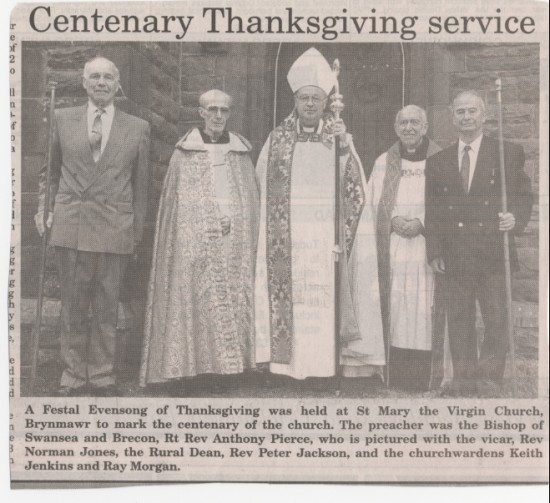 St.Mary the virgin Centenary Service