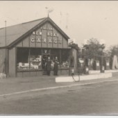 Ted Williams garge nantyglo