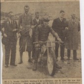 At Tredegar speedway