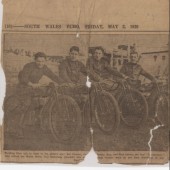 At Tredegar speedway