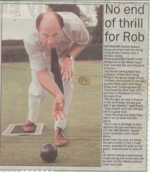 Brynmawr Bowling Club