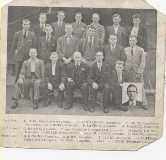 Nantyglo Protestors