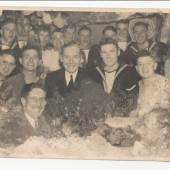 H.M.S. Exeter, Christmas.